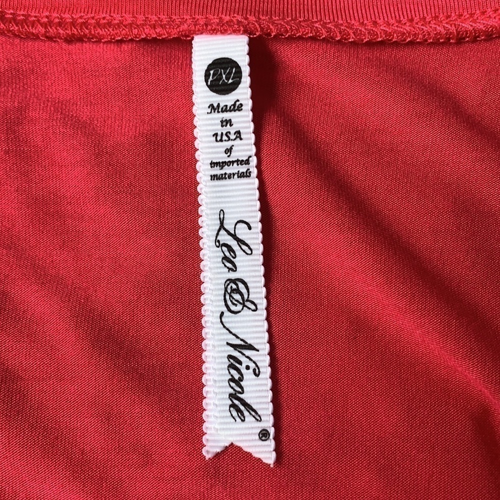 LEO & nicole pink twist bottom shirt - Picture 4 of 6